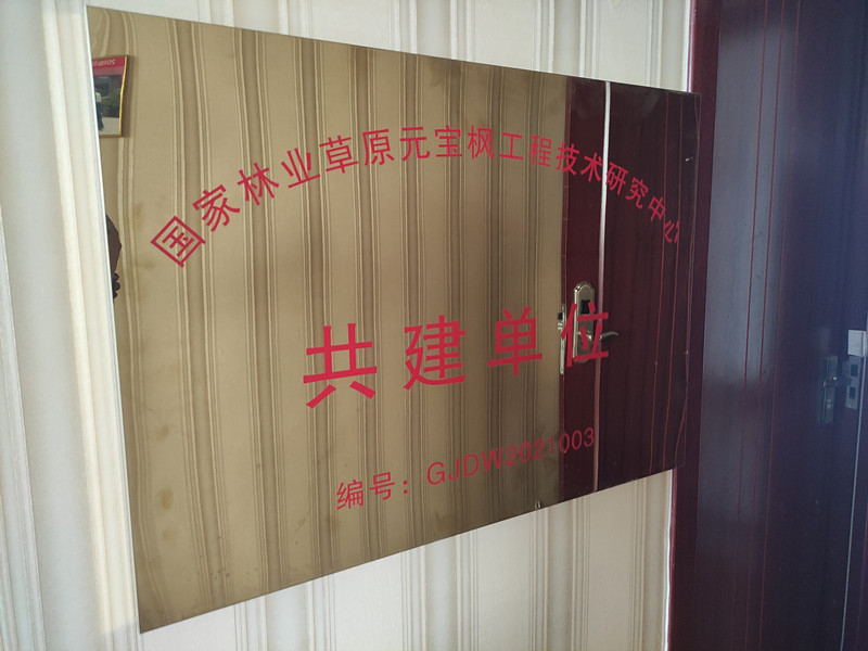 國家林業(yè)草原元寶楓工程技術研究中心共建單位